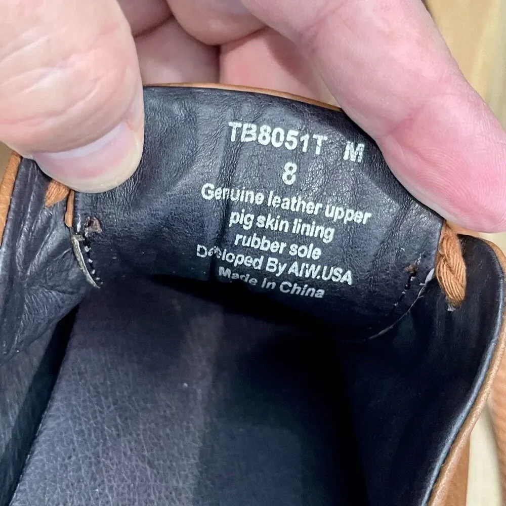 Gravity Defyer Leather Split Toe Oxfords. Size Men’s 8.